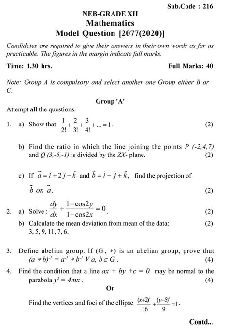 Image result for 12 Grade Math Test