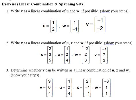 Image result for Linear Combination Word Problems