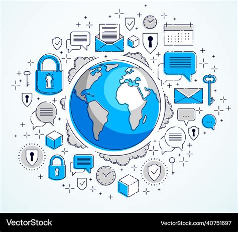 Image result for Earth Internet Vector