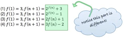 Image result for Recursive Equation Formula
