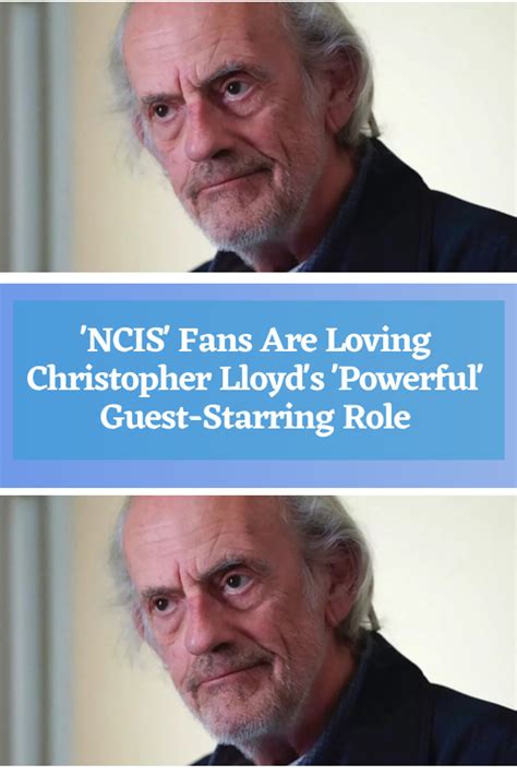 Image result for Christopher Lloyd NCIS Arizona