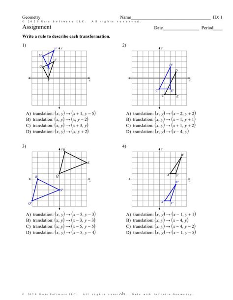 Kuta Software Reflections ਲਈ ਪ੍ਰਤੀਬਿੰਬ ਨਤੀਜਾ