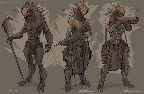 Image result for Alien Hunter Character Design