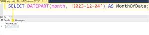 +Date Part SQL Function に対する画像結果