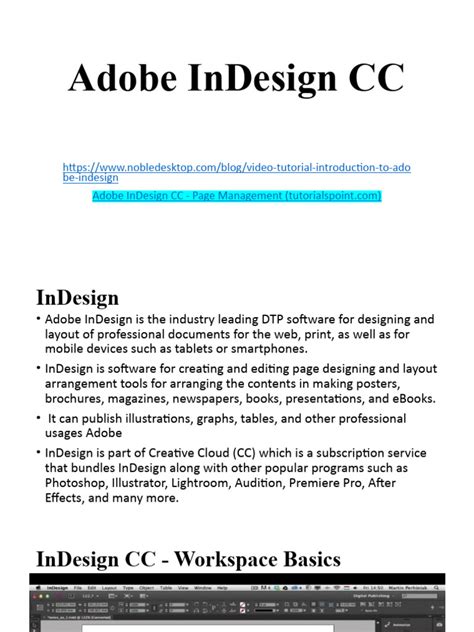 Adobe InDesign Tutorial PDF に対する画像結果