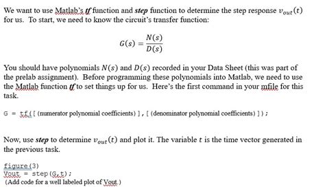 Image result for Tf Function Matalb