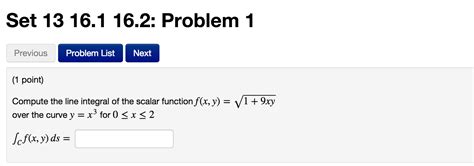 Toradh íomhá ar Finding Line Integral of a Scalar Function