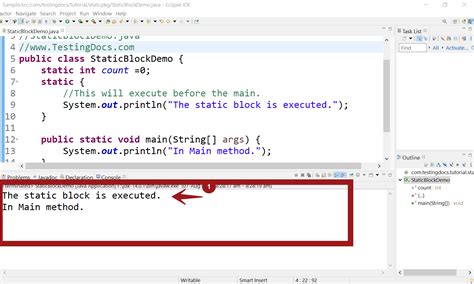 Java Code Block に対する画像結果