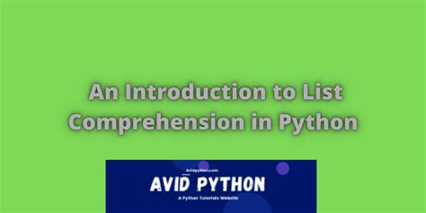Image result for Comprehension List Order Python