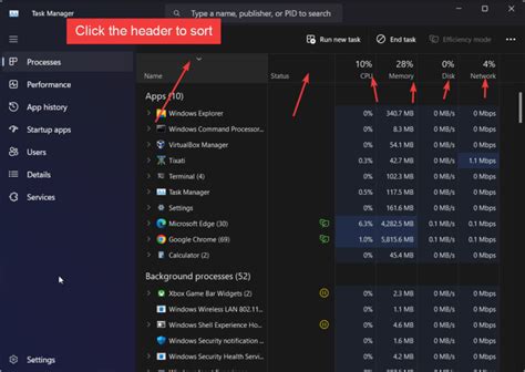 Image result for Task Manager Background Processes