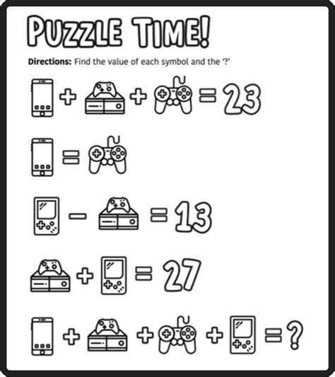 Image result for Math Puzzle Problems