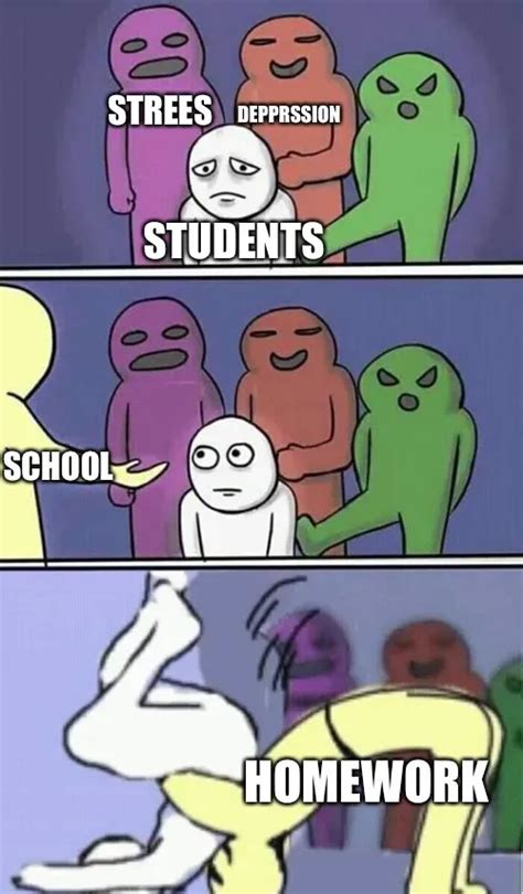 Homework Stress Meme に対する画像結果