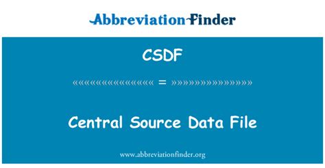 Central Source Data File Format に対する画像結果