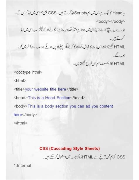 Image result for HTML Reader in Urdu