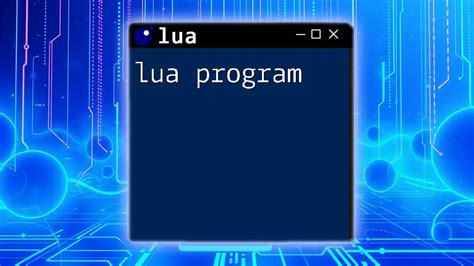 Image result for How to Program Lua