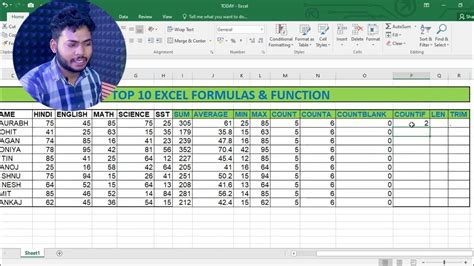 Image result for Top 10 Excel Formulas PDF
