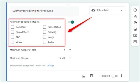 Add File Upload to Google Form માટે ઇમેજ પરિણામ