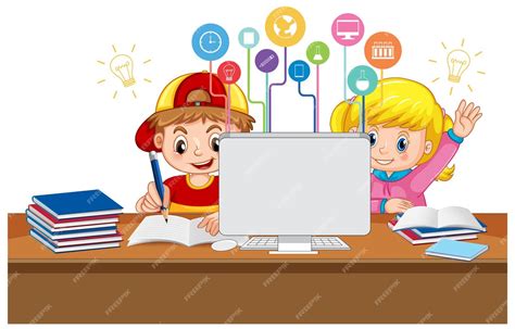 Image result for Kids Computer Study