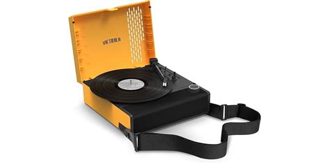 Afbeeldingsresultaten voor Portable Rechargeable Record Player LED Light