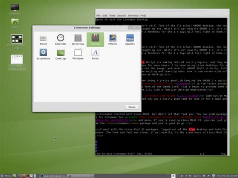 Image result for Cinnamon Linux GUI