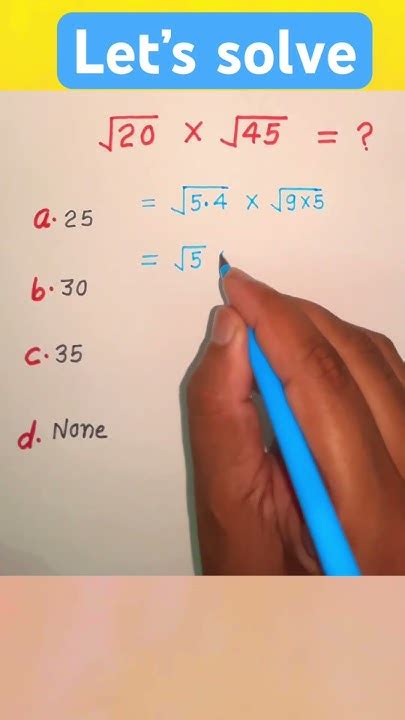 Toradh íomhá ar Square Root Math Problems