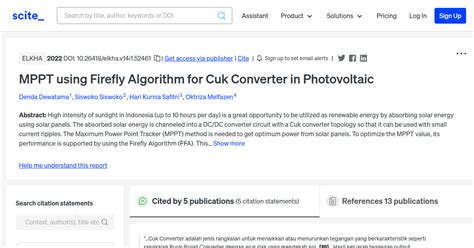 Image result for Firefly Algorithm Optimization at MPPT