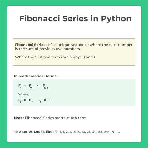 Bildergebnis für Fibonacci Series Python Program