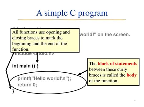 Image result for Simple Program in C