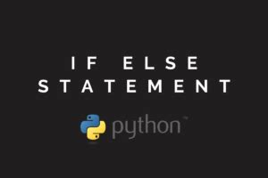 Python If Else Statement Examples-साठीचा प्रतिमा निकाल