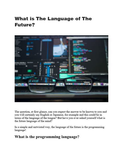Image result for Future of Programming Language Introduction