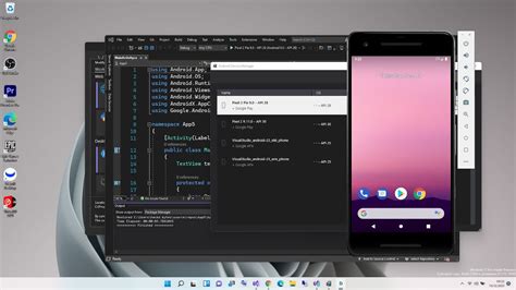 vs Code Android Emulator に対する画像結果
