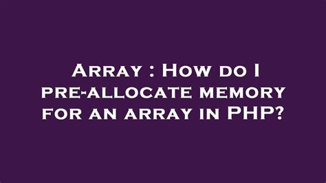 Toradh íomhá ar How to Pre-Allocate an Array in MATLAB