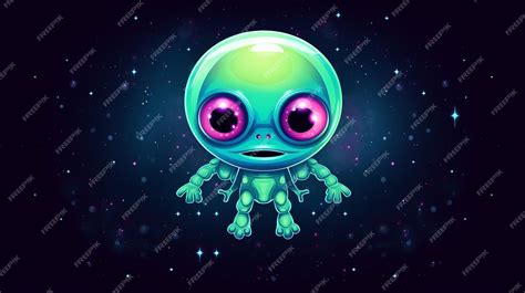Image result for Alien in Outer Space Painting