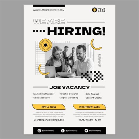 Image result for Job Poster Size