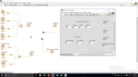 Image result for Vending Machine LabVIEW Example