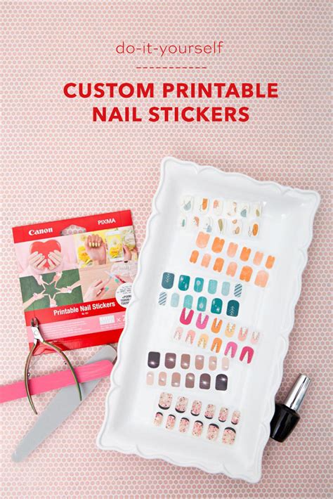 How to Make Your Own Nail Stickers に対する画像結果