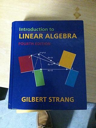 Image result for Linear Algebra by Strang