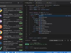 Toradh íomhá ar Notepad++ vs Visual Studio Code