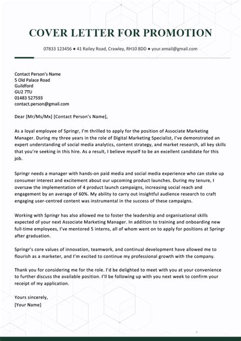 Afbeeldingsresultaten voor Cover Letter Example