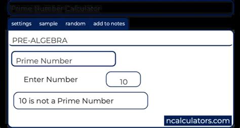 Prime Number Function On Calculator に対する画像結果