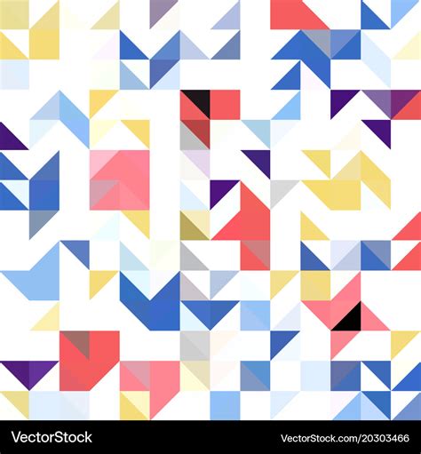 Triangle Geometric Shapes Pattern に対する画像結果