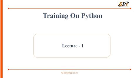 Image result for Python Programming Lecture Notes PPT