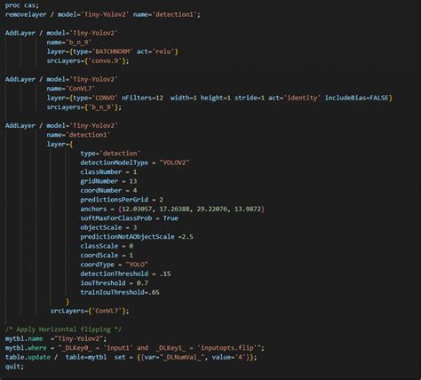 Toradh íomhá ar SAS Code