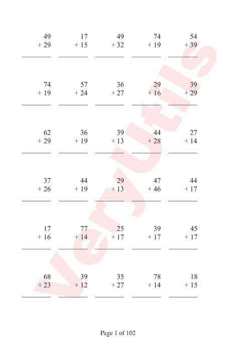 Image result for Math Practice Worksheets Printable