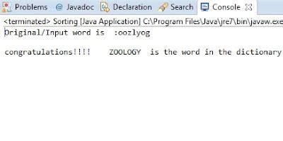 Anagram Java Program に対する画像結果