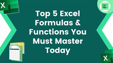 Image result for Excel Formulas and Functions