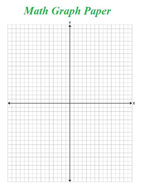 Afbeeldingsresultaten voor Math Graph Paper Template