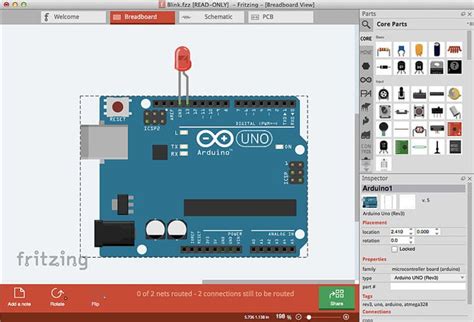 Arduino Simulator に対する画像結果