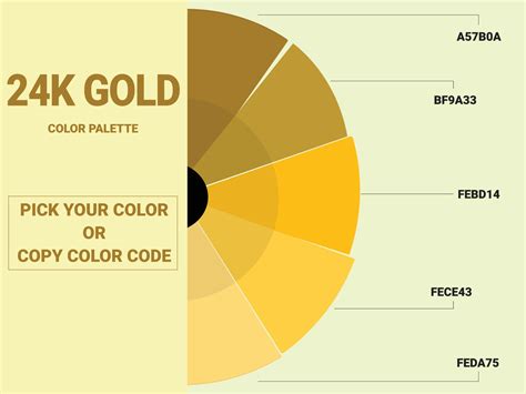Gold Color Hex Code に対する画像結果