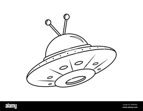 Image result for Alien Spaceship 3D Coloring Pages